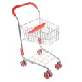 Toy Time Pretend Play Toy Grocery Shopping Cart with Pivoting Front Wheels, Folds for Easy Storage, for Kids 881774TPC
